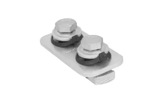 Walraven Längsverbinder RapidStrut flach 82 x40x31 BUP 2xM10 - vormontiert – Bild 2