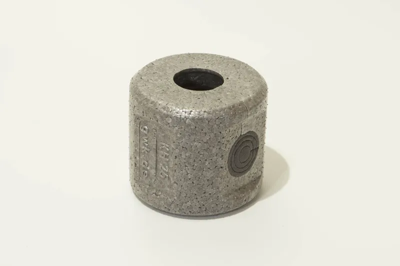 GWK EPP-Box Serie KH DN20 silbergrau für Kugelhahn mit T-Griff mit IG