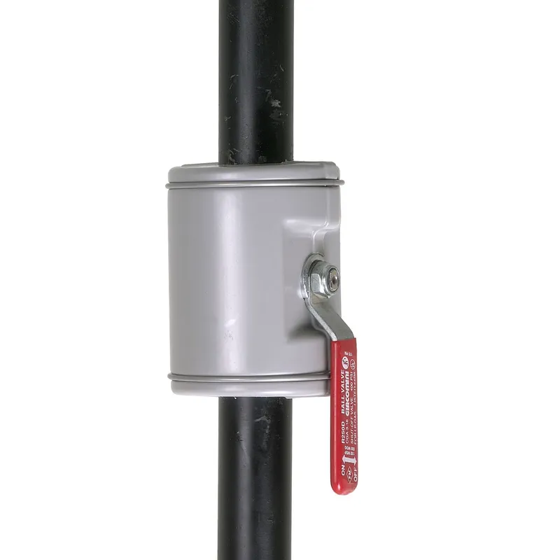 GWK ES-Box Serie KH-Flach Giacomini DN32 für Kugelhahn R250D