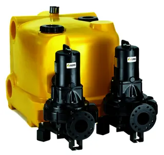 Jung Pumpen FÄKALIENHEBEANLAGE COMPLI 1555/4 C5 HL, 400 V – Bild 2