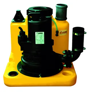 Jung Pumpen FÄKALIENHEBEANLAGE COMPLI 108/2 M 400 V MIT MULTICUT SCHNEIDSYSTEM – Bild 2