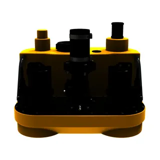 Jung Pumpen FÄKALIENHEBEANLAGE COMPLI 1025/4 Badewanne 400 V
