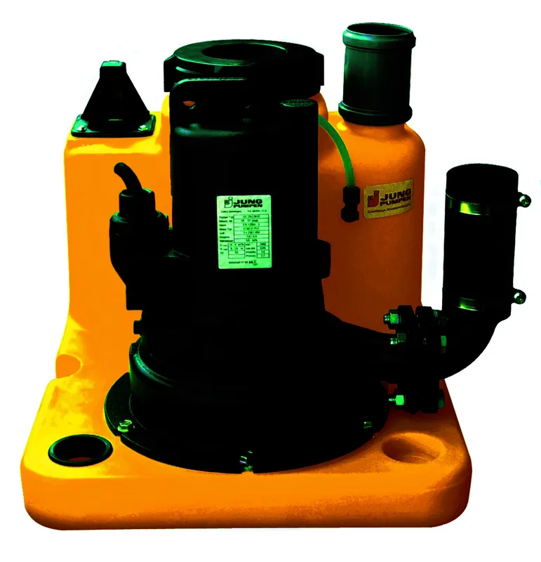 Jung Pumpen FÄKALIENHEBEANLAGE COMPLI 120/2 M 400 V MIT MULTICUT SCHNEIDSYSTEM