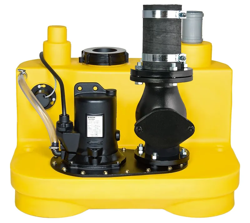 Jung Pumpen FÄKALIENHEBEANLAGE COMPLI 510/4 Badewanne 400 V