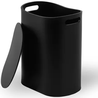 Decor Walther Wäschehocker ALL IN Acryl schwarz-matt