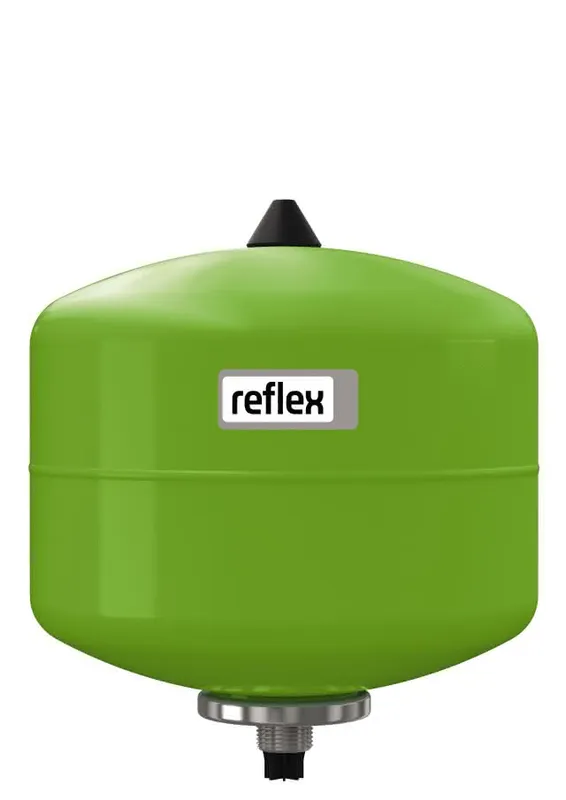Reflex Membran-Druckausdehnungsgefäß refix DD 2/4,0, 25bar, 70 Gr C, grün