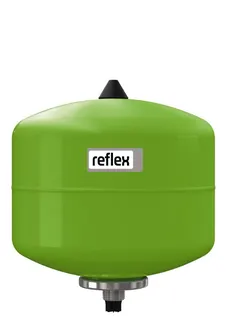Reflex Membran-Druckausdehnungsgefäß refix DD 8/4,0, 25bar, 70 Gr C, grün