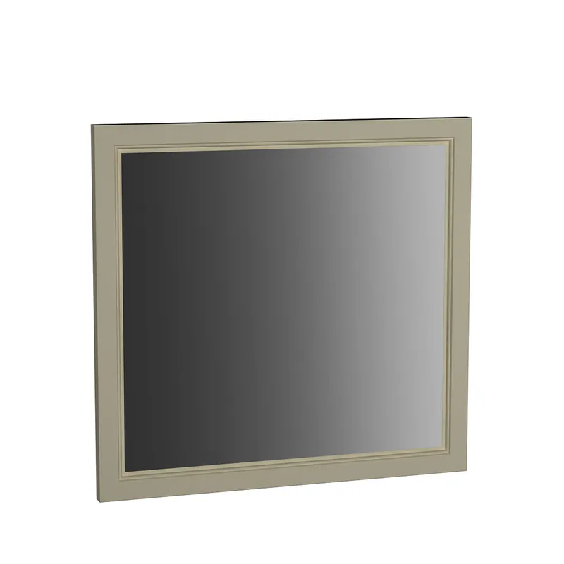 VitrA Flachspiegel Valarte 745 x 700 mm MDF + Thermofolie Elfenbein Matt