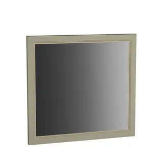 VitrA Flachspiegel Valarte 745 x 700 mm MDF + Thermofolie Elfenbein Matt