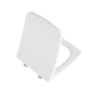 VitrA WC-Sitz Slim Wrap Metropole Duroplast mit Absenkautomatik Weiß Hochglanz