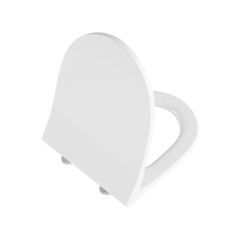 VT WC-Sitz Slim Wrap Sento Duroplast mit Absenkautomatik Weiß Hochglanz