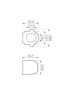 VitrA WC-Sitz Sento Kids m. Absenkautomatik Duroplast mit Griffen Weiß Hochglanz – Bild 2