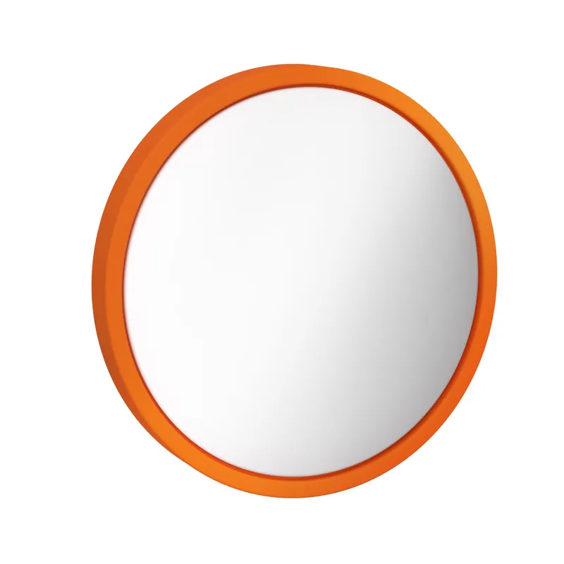 VitrA Rundspiegel Sento Kids 20 cm Wandmontage MDF lackiert Orange