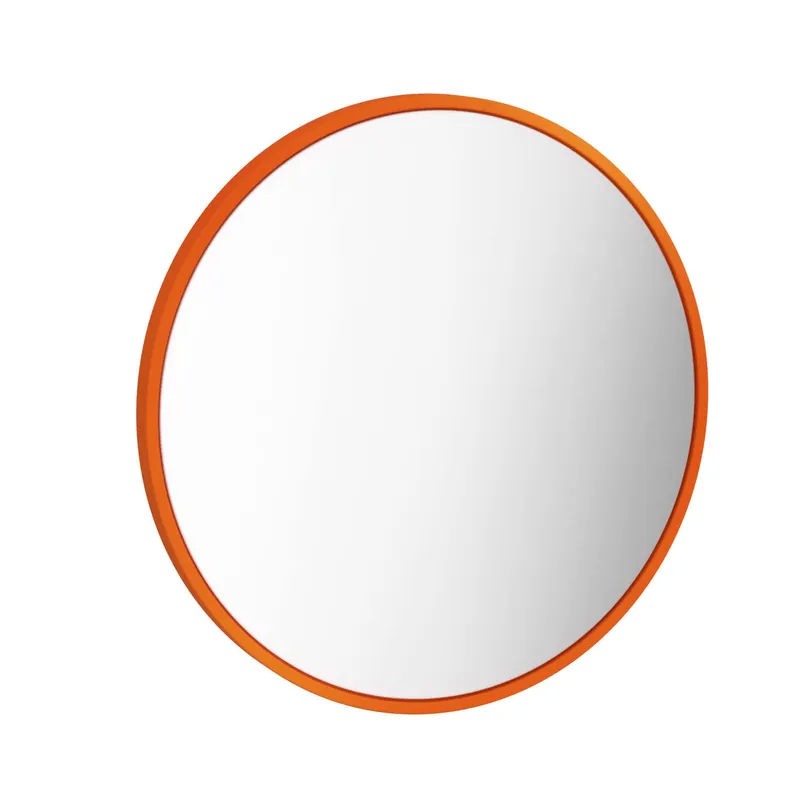 VitrA Rundspiegel Sento Kids 40 cm Wandmontage MDF lackiert Orange