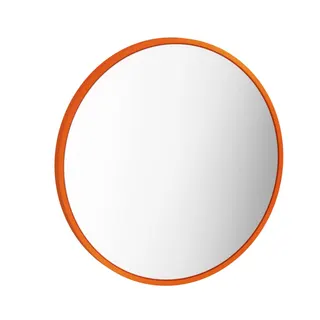VitrA Rundspiegel Sento Kids 40 cm Wandmontage MDF lackiert Orange