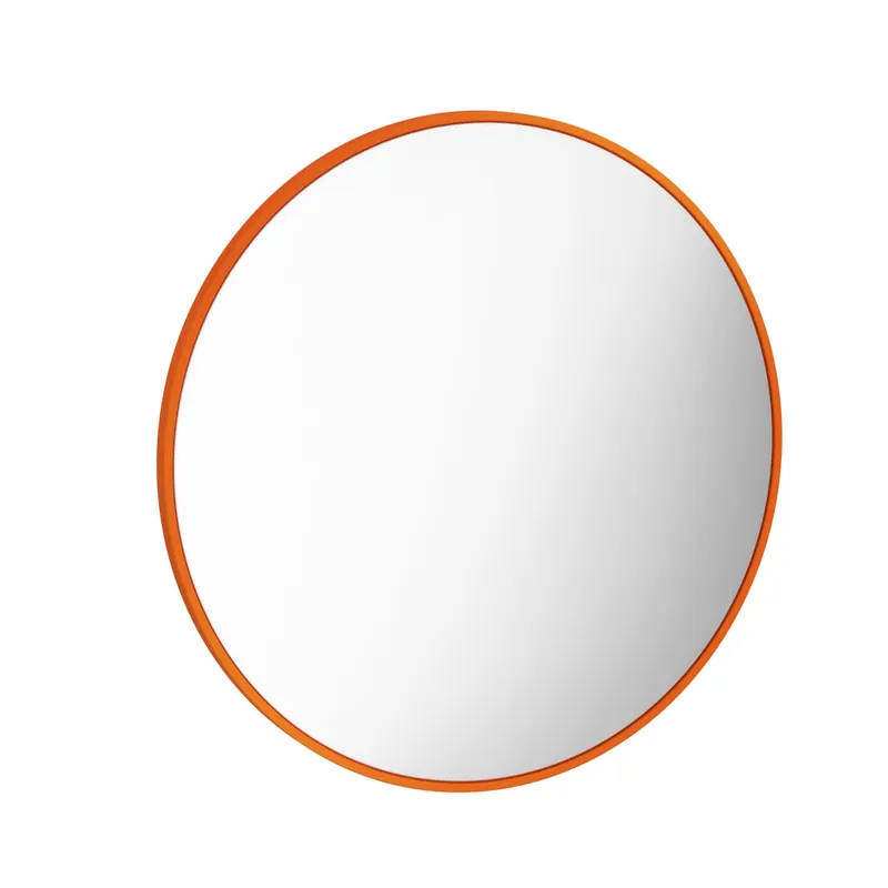 VitrA Rundspiegel Sento Kids 60 cm Wandmontage MDF lackiert Orange
