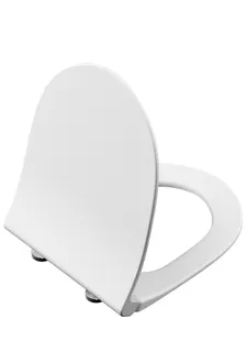 VitrA WC-Sitz Slim Ersatzteil Aquacare Sento Absenkautomatik Weiß Hochglanz