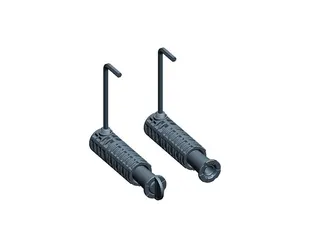 VitrA Montageset V-Fit Ersatzteil Wand-WC 135 mm