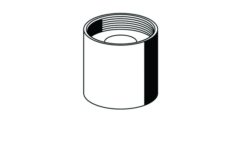 SCHELL Spülrohrverschraubung für Urinal-Druckspüler BASIC, chrom