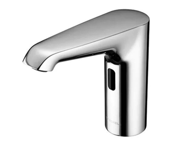 SCHELL Waschtisch-Arm. XERIS E HD-K, Elektron. Kaltwasser, Batteriebetrieb, mid, chrom