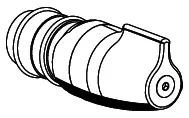 SCHELL Kartusche XERIS E-T Thermostat, Griff, Griffabdeckung