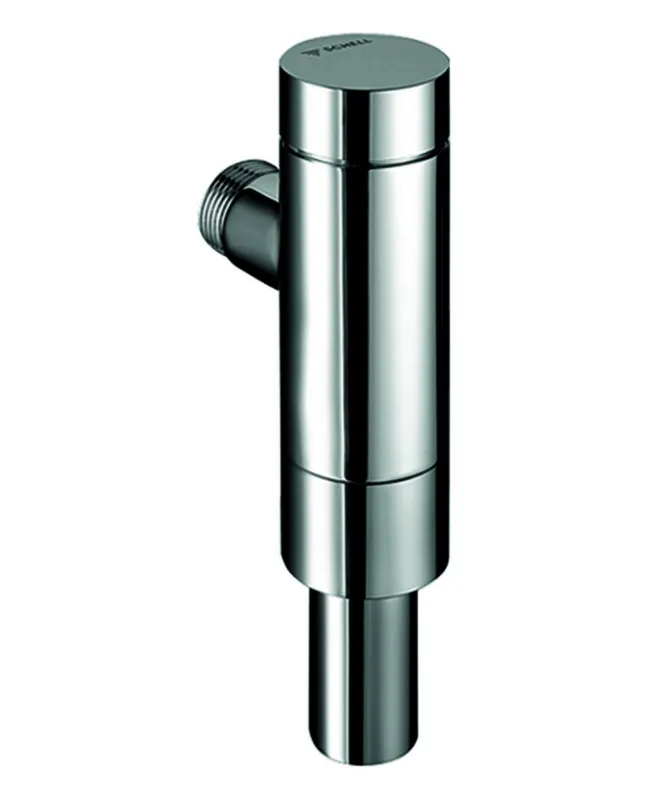 SCHELL AP- WC-Druckspüler SCHELLOMAT Basic, Niederdruck, 1", chrom