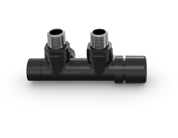 Zehnder Zubehör Anschlussarmatur Typ P Eckform Thermostatkopf re., Sonderlack