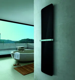 Zehnder Design-Heizkörper Folio Glass FZB-180-052/D 1796x8x540 Schwarz – Bild 4