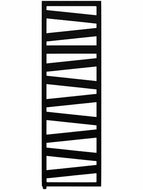 Zehnder Design-Heizkörper Ribbon RB-100-060 1017x30x600 Black Matt