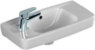 Villeroy & Boch Handwaschbecken Newo 500x240mm Eckig mit Überlauf Weiß Alpin