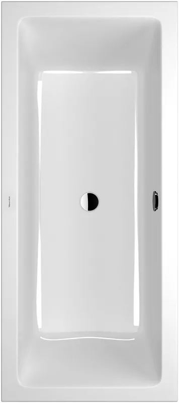 Villeroy & Boch Badewanne Newo 1800x800x440mm Duo Rechteck Weiß Alpin