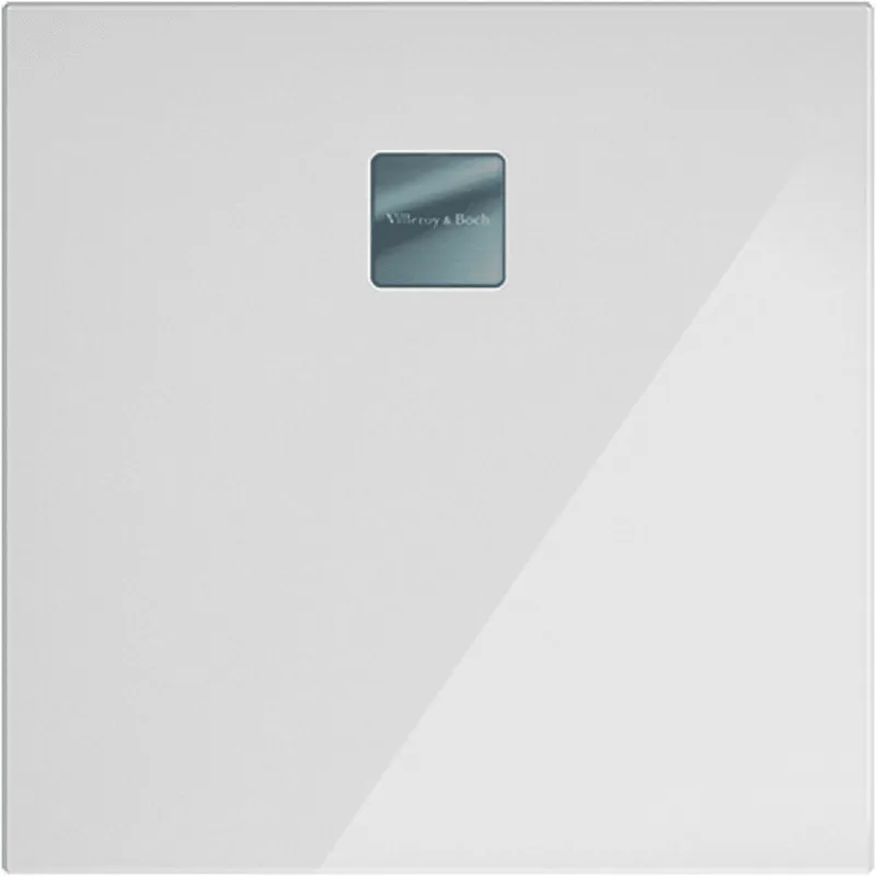 Villeroy & Boch Duschwanne Newo 1000x1000x40mm quadr. flächenbündiger Einbau Weiß Alpin