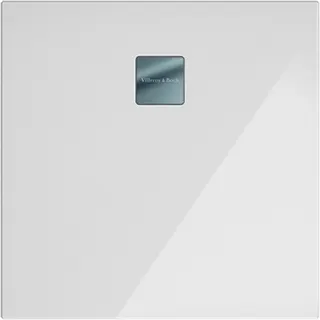 Villeroy & Boch Duschwanne Newo 800x800x40mm Quadrat flächenbündiger Einbau Weiß Alpin