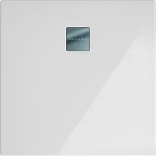Villeroy & Boch Duschwanne Newo 900x900x40mm Quadrat flächenbündiger Einbau Weiß Alpin – Bild 2