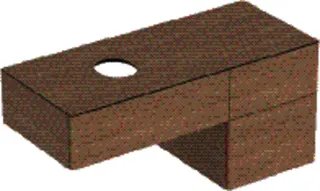 GE VariForm US für AS-WT, m. 3 Schubl. 120x55x51cm, Eiche