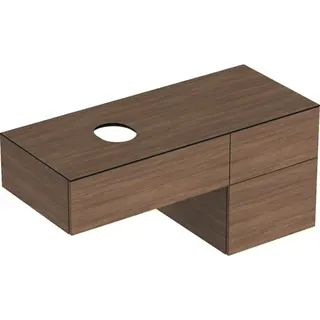 Geberit VariForm US für AS-Waschtisch, m. 3 Schubl. 120x55x51cm, Eiche – Bild 2