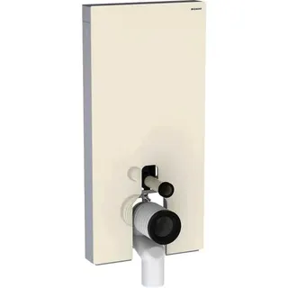 Geberit Monolith Sanitärmodul für Stand-WC 101cm, Glas sand-grau, Aluminium – Bild 2