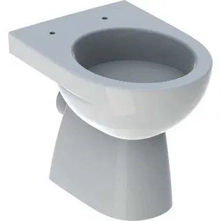Geberit Renova Stand-WC Tiefspüler, Abg.horiz teilgeschl.Form, T:49cm, weiß, KeraTect – Bild 2