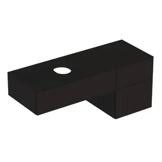 Geberit VariForm US für AS-Waschtisch, m. 3 Schubl. 135x55x51cm, lava lackiert matt – Bild 2