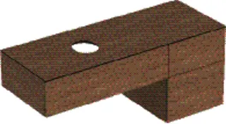 GE VariForm US für AS-WT, m. 3 Schubl. 135x55x51cm, Eiche
