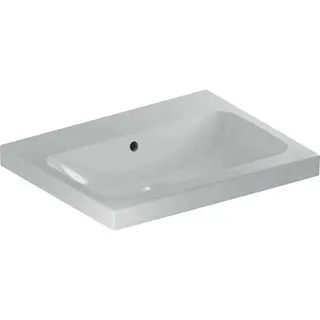 Geberit iCon Light Waschtisch 60x48cm ohne Hahnloch, mit Überlauf, weiß – Bild 2