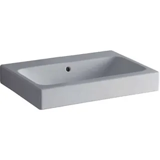 Geberit iCon Waschtisch, 60x48,5cm ohne Hahnloch, mit Überlauf, weiß – Bild 2