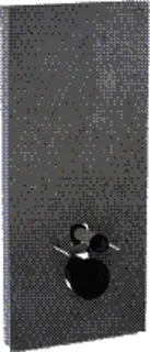 Geberit Monolith Sanitärmodul für Wand-WC 114cm, Steinzeug Betonoptik, Aluminium