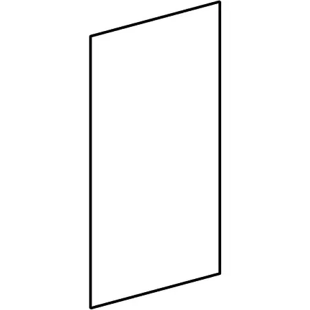 Geberit Tür für Hängeschrank Acanto, lava