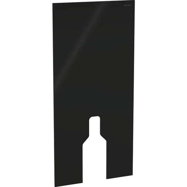 Frontverkleidung für Geberit Monolith für Stand-WC 101cm lava/Glas