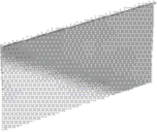 GE Xeno2 Lichtspiegel mit direkter und indirekter Beleuchtung, 140x71x5,5cm