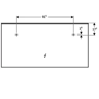 Geberit Xeno2 Lichtspiegel mit direkter und indirekter Beleuchtung, 140x71x5,5cm – Bild 4
