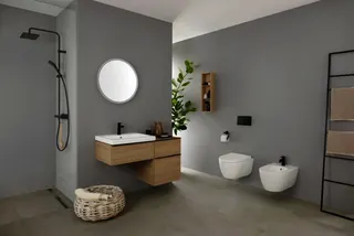 Geberit iCon Set Wand-WC mit WC-Sitz, Rimfree Tiefspüler, geschl., T:53cm, weiß matt – Bild 3