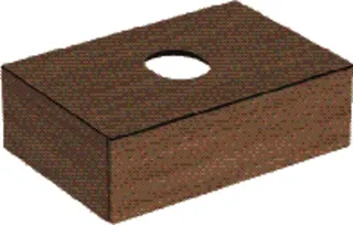 GE VariForm US für AS-WT, m. 1 Schublade 75x23,5x51cm, Eiche
