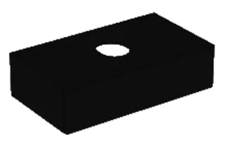 GE VariForm US für AS-WT, m. 1 Schublade 90x24x51cm, lava lackiert matt